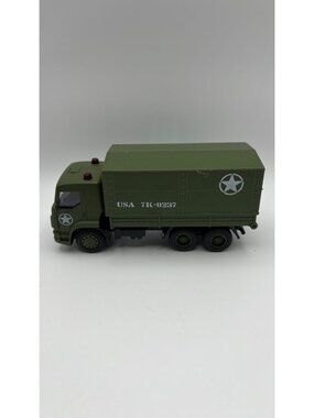 Military Green Toy Truck With USA 7K-8237 Markings - Durable Diecast Model For C